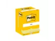 Viestilappu Post-It 657 76x105mm keltainen /12 - Viestilaput, muistilaput, kuutiot - 18357 - 1