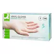 Vinyylikäsine Q-C Koko S 100kpl/pkt - Siivous-,  suojakäsineet - 150007 - 1