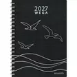 Wega Eko, musta 2027 - Pöytäkalenterit - 2676229317 - 1