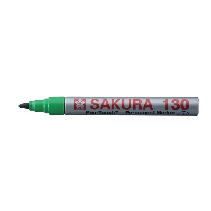 Huopakynä Sakura Pen-Touch 130 1,2 mm vihreä - Merkkauskynät, -tussit - 22927 - 1
