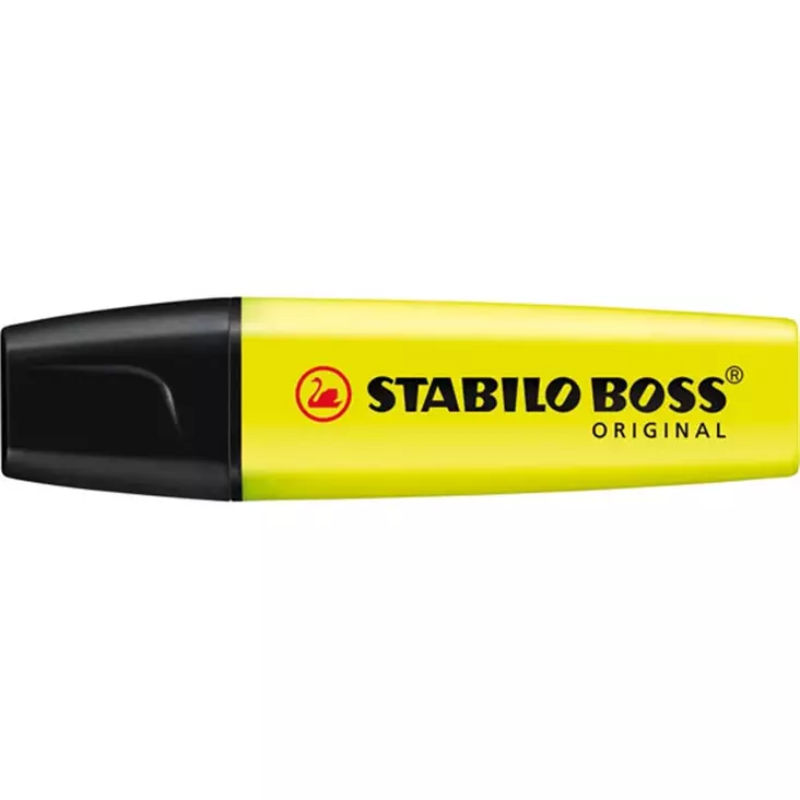 Korostuskynä Stabilo Boss Original kelta - Korostuskynät - 309227 - 1