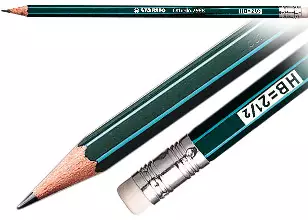 Lyijykynä Stabilo Othello 2988 HB kumipää 12 kpl - Lyijykynät - 39387 - 1