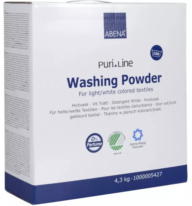 Abena PURI-LINE Pesupulveri Valkopesuun - Pyykinpesu - 5427 - 1