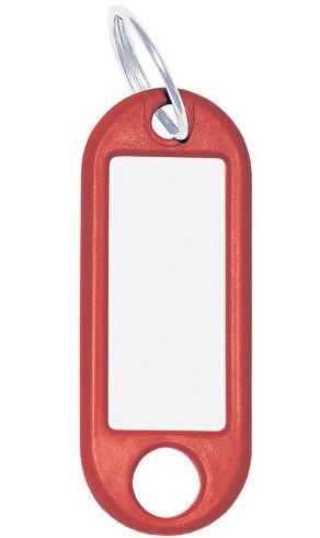 Avaimenperä Wedo pun. o-rengas 100kpl - Avaimenperät, avainkaapit - 128447 - 1