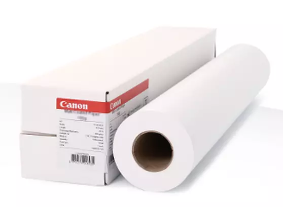 Canon 1514C Mustesuihkumuovi Polypropeeni (PP) Valkoinen 610mm x 30.50M 110 g/m2 - Tulostusrullat mustesuihku - 97004477 - 1