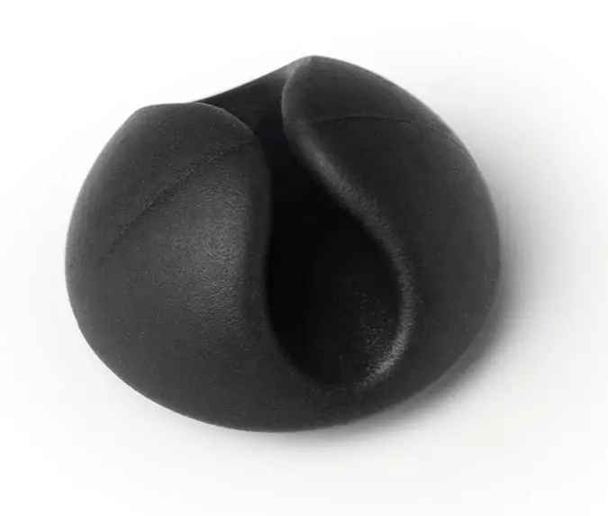 DURABLE CAVOLINE CLIP 1 kaapelipidike 6kpl grafiitti - Kaapelitarvikkeet - 503737 - 1