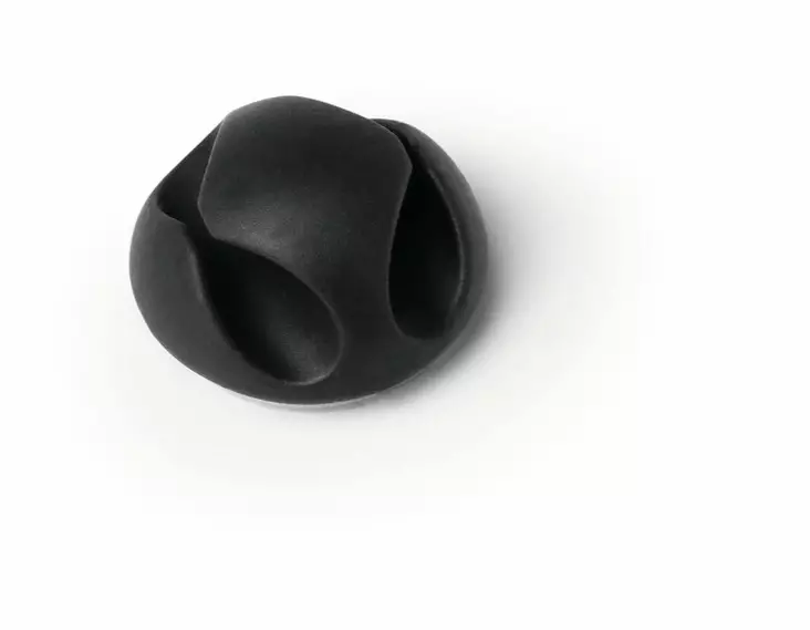 DURABLE CAVOLINE CLIP 2 kaapelinpidike 6 kpl grafiitti - Kaapelitarvikkeet - 503837 - 1