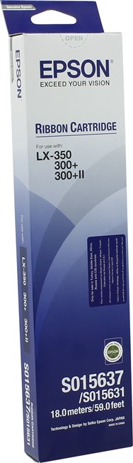 Epson LX-300 musta matriisinauha - Epson väri-, matriisi- ja korjausnauhat - S015637 - 1