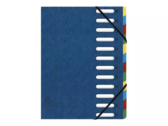 Esijärjestin Exacompta haitari 12-os sininen - Kansiot - 69567 - 1