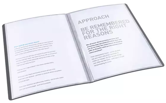 ESSELTE VIVIDA KOKOOJAKANSIO A4/60 MUSTA - Kansiot - 71717 - 1