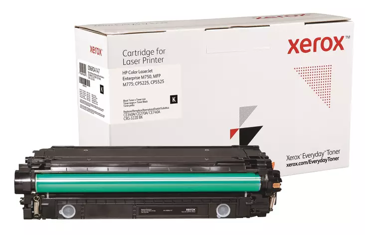 Everyday musta tarvikekasetti HP 651A 650A 307A 13,5K - Hp laserkasetit - 006R04147 - 1