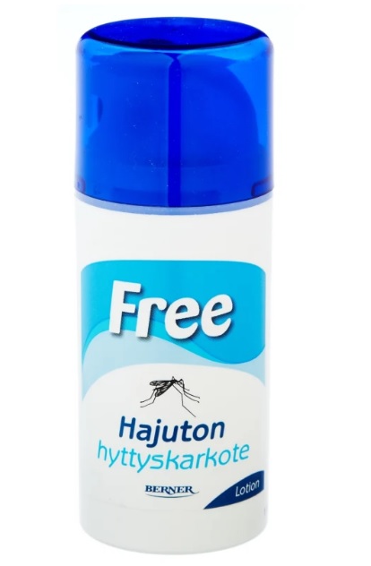 Hyönteiskarkote Free lotion 100 ml - Ensiapu, työsuojaus ja työterveys - 270107 - 1