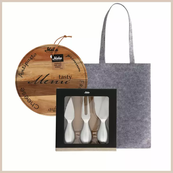 Juustosetti lahjapakkaus - Lahjapakkaaminen - 177097 - 1