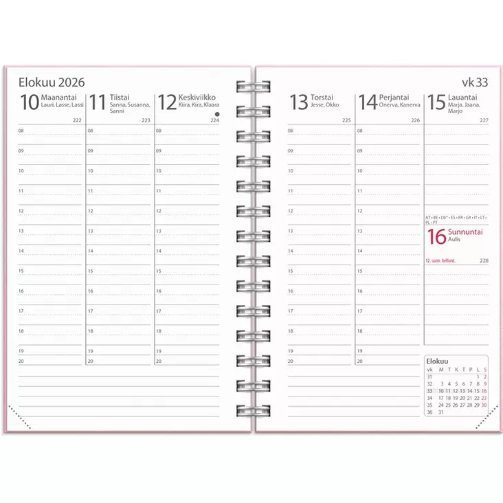 Kalenteri 2026 Exclusive Style - Taskukalenterit - 398007 - 1