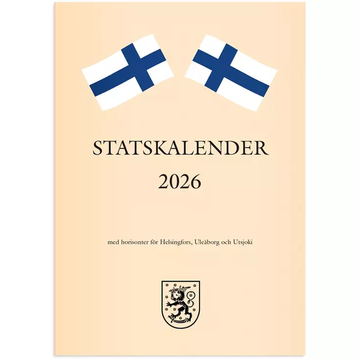 Kalenteri 2026 Statskalender ruotsinkielinen - Pöytäkalenterit - 398117 - 1