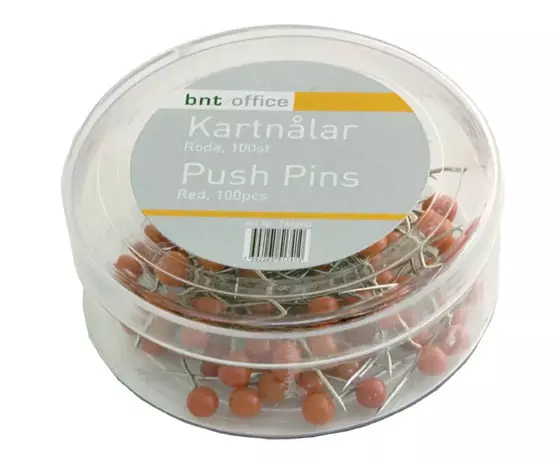 KARTTANEULA 79015 20MM PUNAINEN /100 - Kuivamustekynät - 40207 - 1