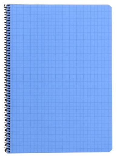 Kierrevihko A5/80 sininen muovikansi - Vihkot ja lehtiöt - 120587 - 1