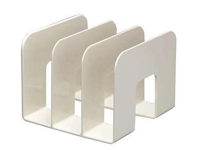 Kirjateline Durable Trend 3-osainen valkoinen - Kirjatelineet, -tuet - 263247 - 1