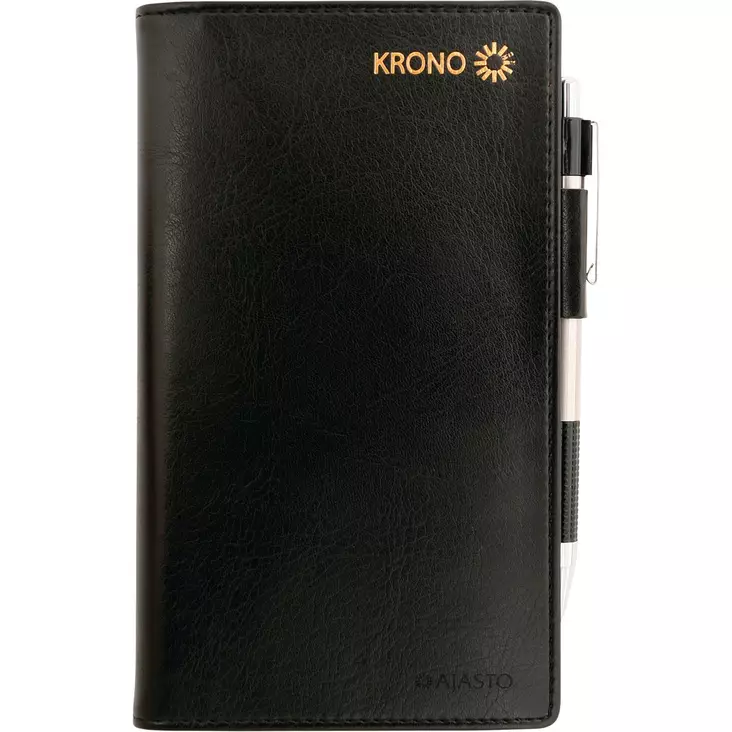 Krono 2027, musta - Taskukalenterit - 2673111027 - 1