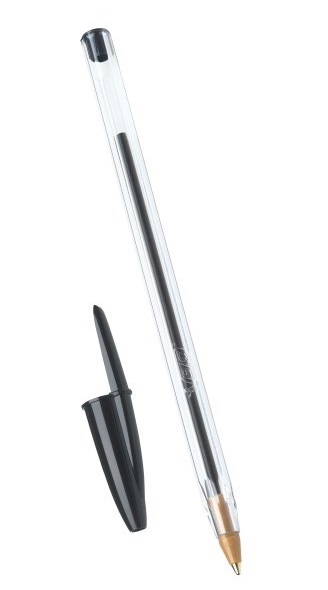 Kuulakynä Bic Cristal Medium musta - Kuivamustekynät - 309527 - 2