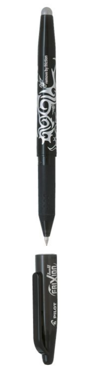 Kuulakynä Pilot Frixion Ball 07 musta - Kuivamustekynät - 307047 - 3