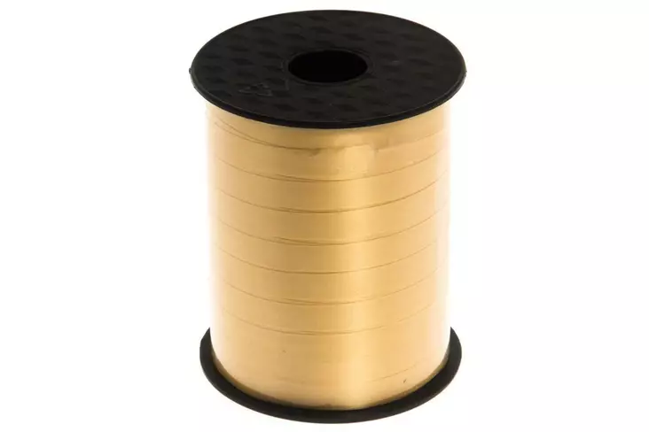 Lahjanauha 250m x1cm kulta - Lahjapakkaaminen - 104987 - 1