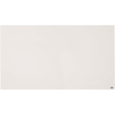 Lasitaulu Nobo Diamond laajakuva 57" 126x71 cm valkoinen - Lasi,valko,pellava,korkki,fläppi,-taulut - 553057 - 1