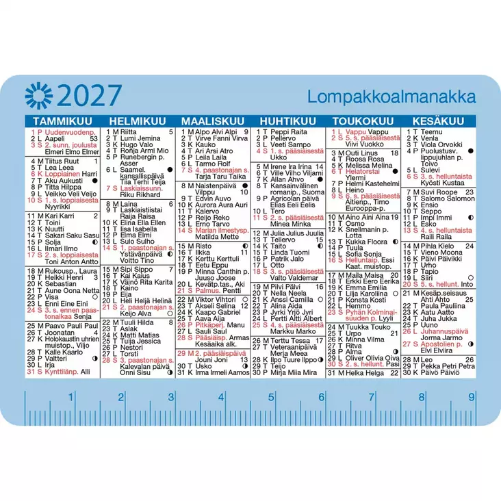 Lompakkoalmanakka - Taskukalenterit - 2671622017 - 1