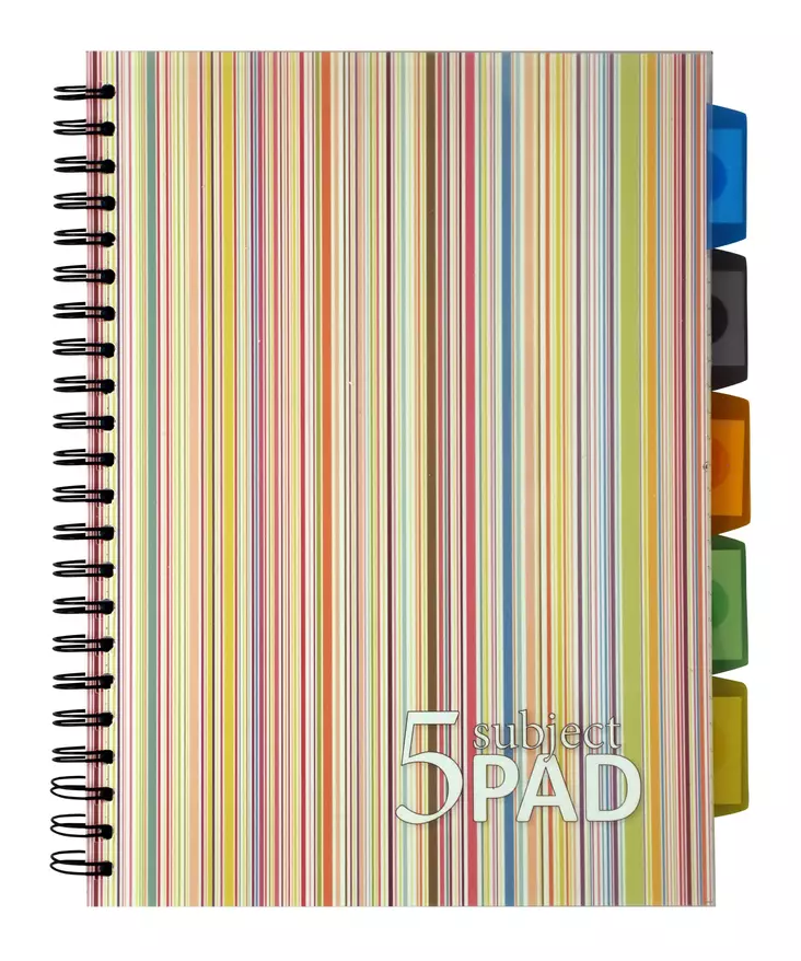 Luentovihko 5 välilehteä A5 PP - Vihkot ja lehtiöt - 140317 - 1