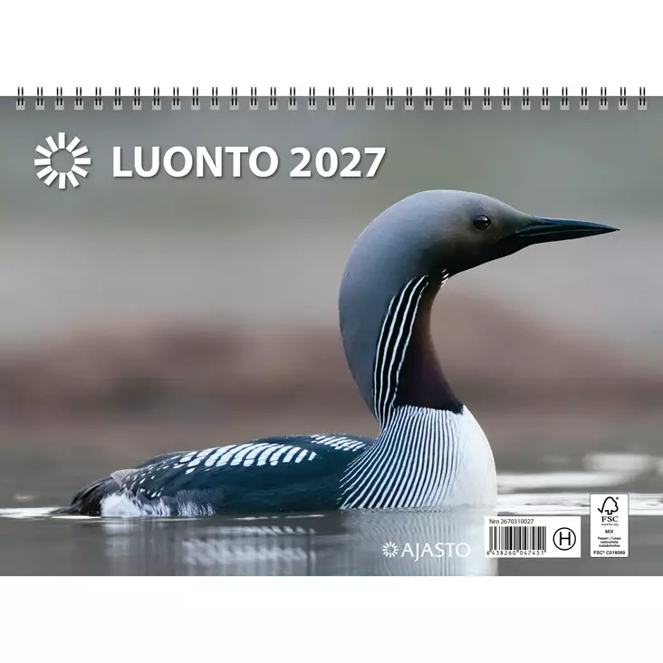 Luonto 2027 - Seinäkalenterit - 2670310027 - 1