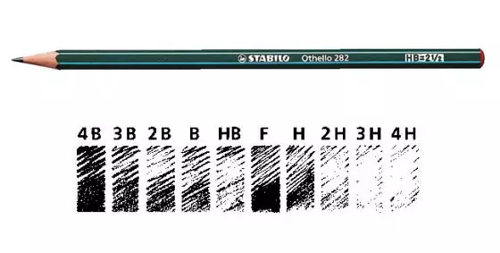 Lyijykynä Stabilo Othello 282 4B 12 kpl - Lyijykynät - 39377 - 1