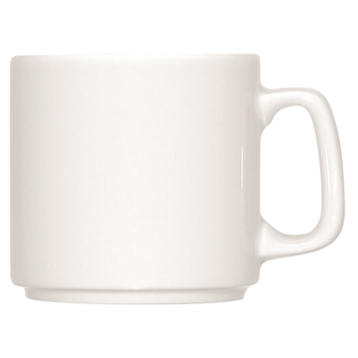 Muki 27 cl pinoutuva valkoinen - Astiat ja aterimet - 279517 - 1