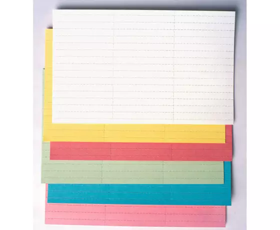 Nimiliuska Legamaster 20x60 mm punainen 90 kpl/pkt - Taulutarvikkeet - 67847 - 1