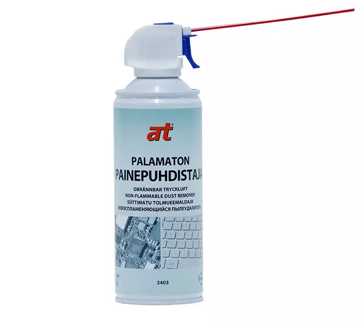 Palamaton paineilma AT 520ml 3403 - Puhdistusliinat ja paineilma - 12607 - 2