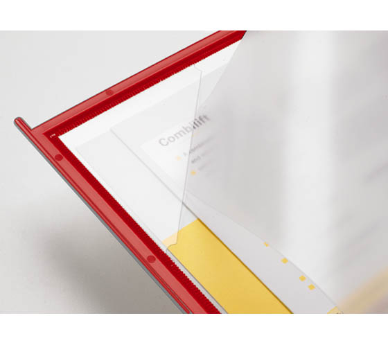 Pikahakutasku Probeco A4 PP värilajitelma 10 kpl - Selailutelineet, pikahakutelineet - 63137 - 1