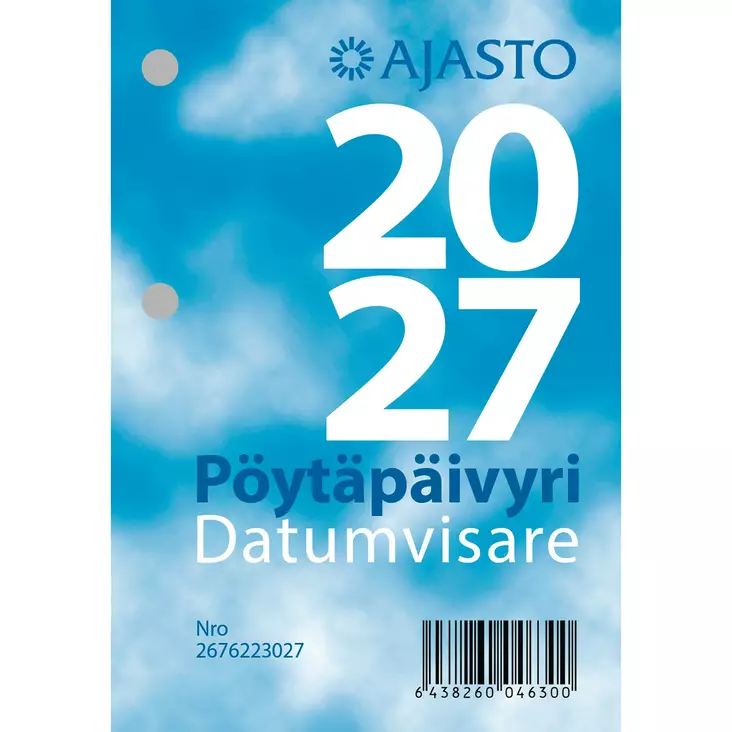 Pöytäpäivyri/Datumvisare 2027 - Pöytäkalenterit - 2676223027 - 1