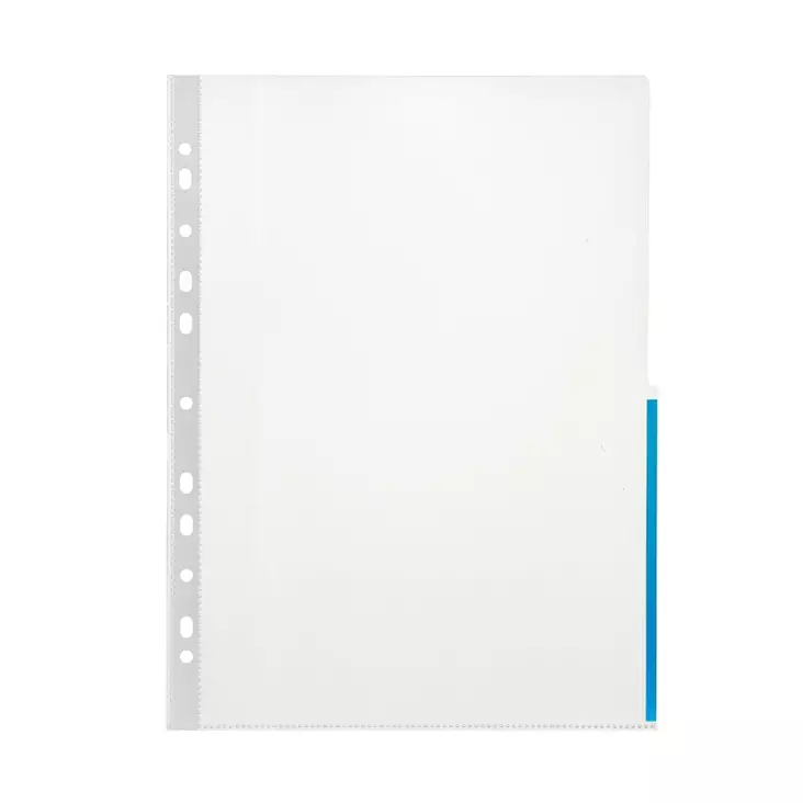 Signaalitasku A4 PP120 mic kirkas sin /100 - Kansiotaskut - 394917 - 1
