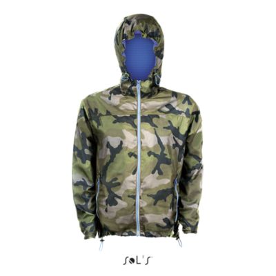 Skate Camo Unisex windbreaker 3XL - Välikausitakit - T-0737 - 101