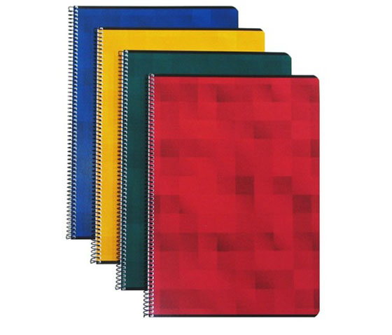 Sk Kierrevihko Sk ruudut 7x7 mm A4/80 - Vihkot ja lehtiöt - 59007 - 1