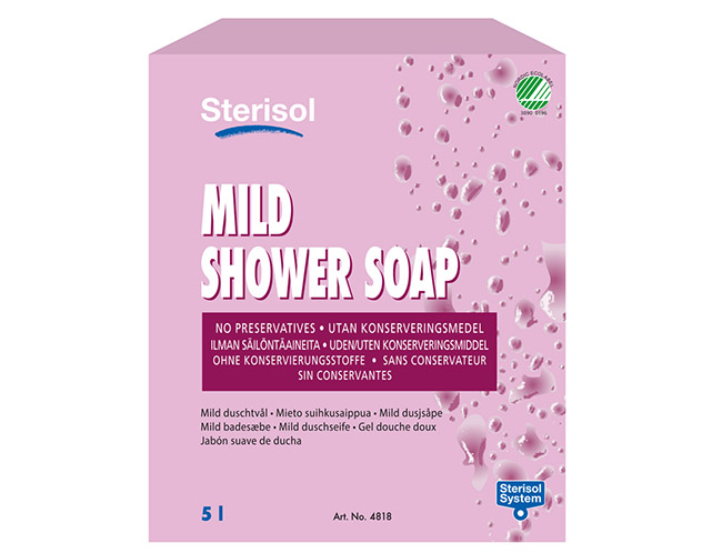 Suihkusaippua & shampoo Sterisol 4818 5L - Henkilöhygienia, ihon hoitotuotteet - 90707 - 1
