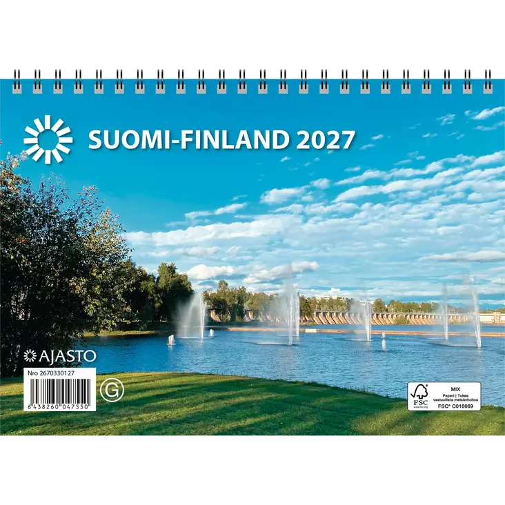 Suomi A5 2027 - Seinäkalenterit - 2670330127 - 1