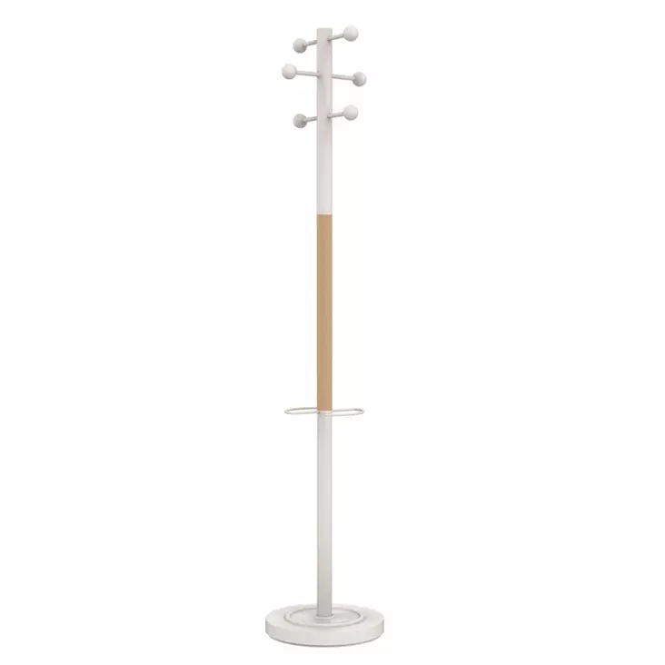 Vaatenaulakko Unilux Access pyökki/valkoinen - Vaatenaulakot, sateenvarjotelineet - 385307 - 2