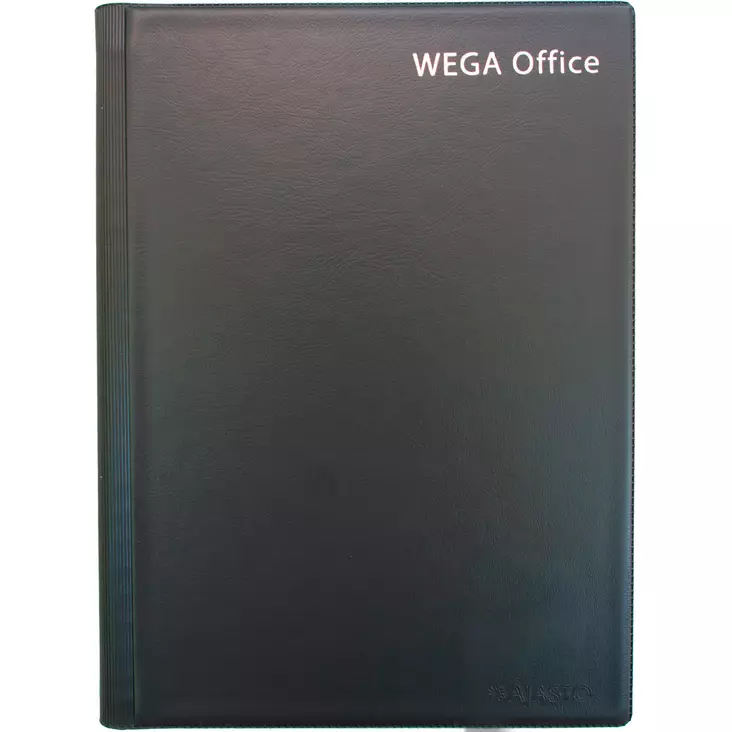 Wega Office, tummanharmaa 2027 - Pöytäkalenterit - 2676229227 - 1