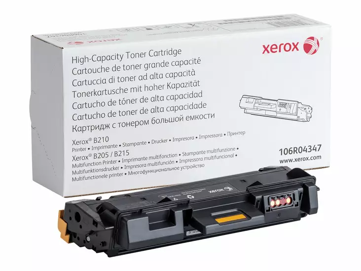 Xerox B215 musta 3000s - Xerox laserkasetit - 106R04347 - 1