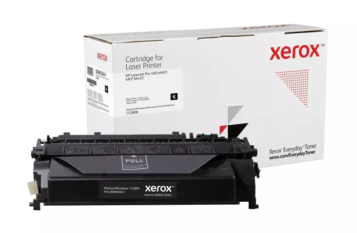 Xerox Everyday Extra High Yield värikasetti HP CF280X musta - Hp laserkasetit - 006R03647 - 1