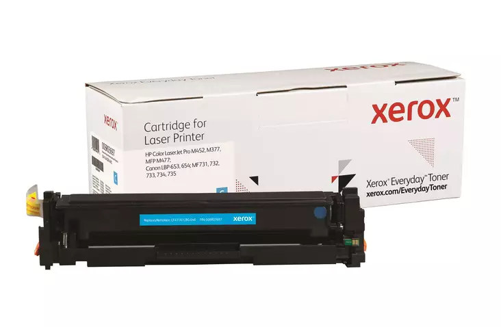 Xerox Everyday Toner Cyan värikasetti HP 410A 2.3K - Hp laserkasetit - 006R03697 - 1