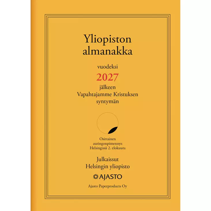 Yliopiston almanakka A6 2027 - Taskukalenterit - 2671660027 - 1