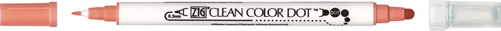 Zig Clean Color DOT Pen Island Coral - Taidekynät - ZIG6100207 - 1