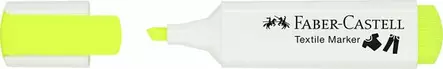 Faber-Castell Tekstiilikynä neon keltainen 1,0/2,0/5,0mm viistokärki - Merkkauskynät, -tussit - 159528 - 2