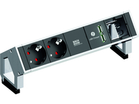 DESK2 tabletop Power strip - Wall Connection - 902.228 - 1
